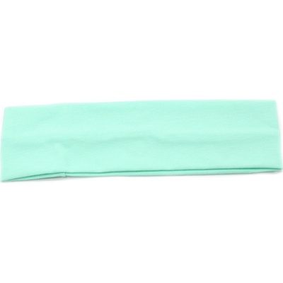 Čelenka elastická - látková Barva: zelená - mint
