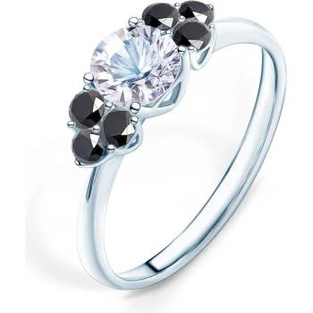 Image 1 of SAVICKI Годежен пръстен Fairytale: бяло злато, бял сапфир