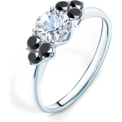 SAVICKI Годежен пръстен Fairytale: бяло злато, бял сапфир