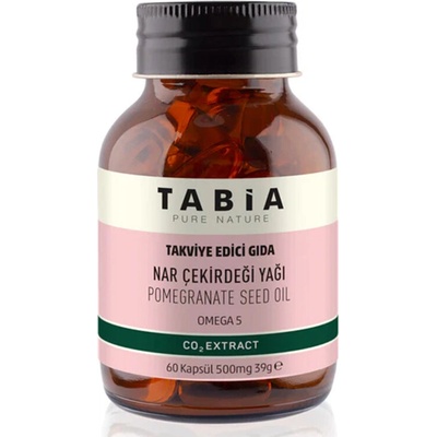 Tabia Масло от семена на нар 500 mg (източник на омега-5) 60 софтгел капсули | Tabia (362959 TABIA)