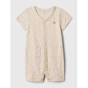 GAP Baby кръткия гащеризон Brannan Bear GAP GAP | Bezhov | Момчешки | 74-80