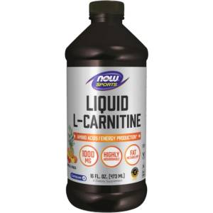 NOW L-Carnitine Liquid 1000 mg [473 мл] Тропически пунш