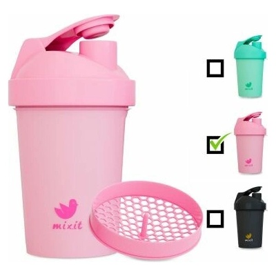 Mixit Shaker (růžový) - azola.cz