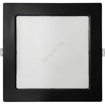 Baterie Centrum LED Лампа за окачен таван SQUARE LED/18W/230V 4000K 22x22 см черен (BC0676)