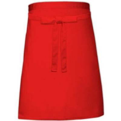 Link Kitchen Wear Pekařská zástěra X997 Red Pantone 200 90x50cm