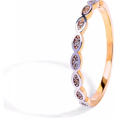 Blink Blink Výročný diamantový prsteň ružový 1366RDG