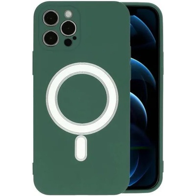 iExpert Силиконов гръб с MagSafe Зелен за iPhone 12 IPhone 12 mini (3120260)