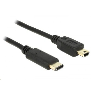 Image 1 of Delock Кабел USB Type-C 2.0 мъжки > USB 2.0 Type Mini-B мъжки 2m Черен, 111060, Кабел (83336)