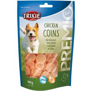 TRIXIE PREMIO Chicken Coins, пилешки монети 100 г