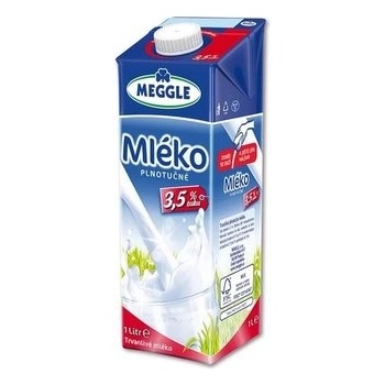 Meggle Trvanlivé plnotučné mlieko 3,5% 1 l