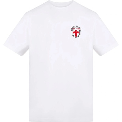 AWD Adults Printed England World Cup Tee - God Save The Team