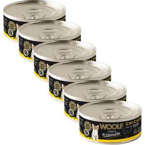 WOOLF WildCat Ultimate Kitten Chicken Pate 6 x 85 г