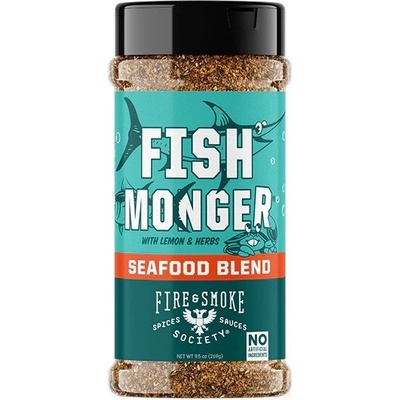 Fire & Smoke, Fish Monger Seasoning, 269g