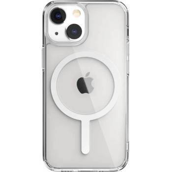 SwitchEasy MagCrush Case - хибриден удароустойчив кейс с MagSafe за iPhone 13 mini (прозрачен)