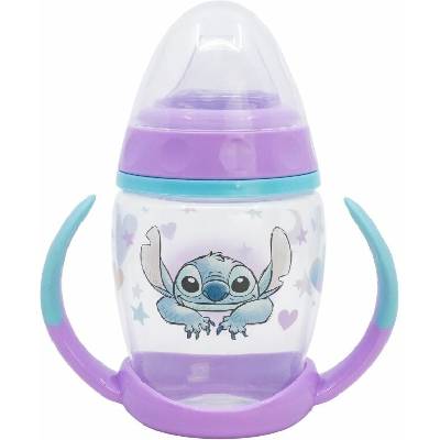 STOR Stitch hrneček s oušky a silikonovým náustkem 270 ml