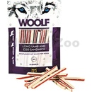 Pamlsky pro psy WOOLF Soft Lamb and Cod Sandwich LONG 100 g