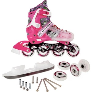 NILS Extreme NH18122 4in1 Pink Ролери