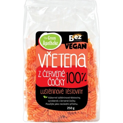 Green Apotheke 100% Vřetena z červené čočky 250 g – Zboží Dáma