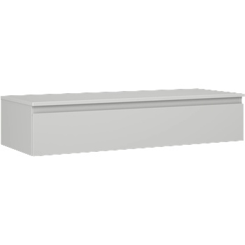 Mexen Orio шкафче за баня под мивка 120 см с плот, 1 чекмедже, сиво мат (91A10-12023-1-BFC62)