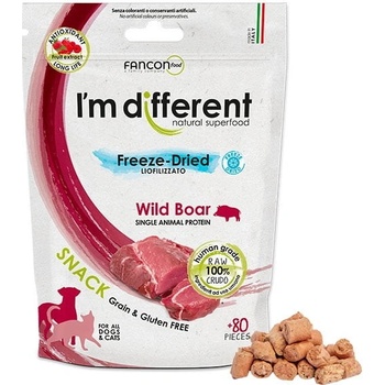 I´M DIFFERENT SNACK diviak mrazom sušená maškrta 40 g