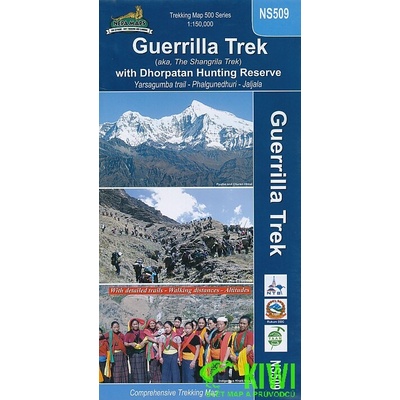 mapa Guerrilla Trek 1:150 t.