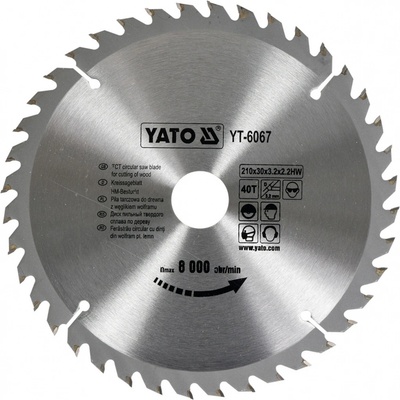 Yato Kotouč na dřevo 200 x 30 mm 24z YT-6065
