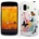 LG Nexus 4 E960 White Butterfly Силиконов Калъф + Протектор