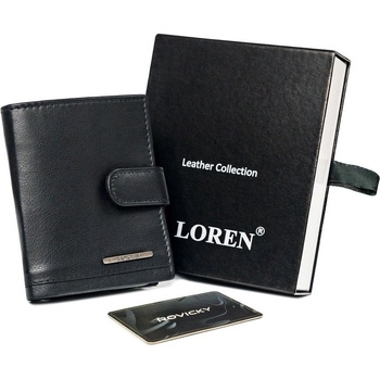Loren pánska peňaženka Kyellayo čierna