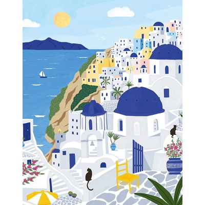 Pieces & Peace - Puzzle Santorini 500 - 500 piese