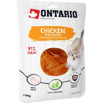 Ontario Pochúťka kuracie mini kúsky 50 g