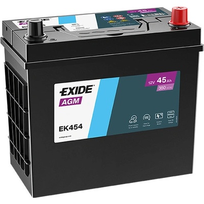 Exide AGM 12V 55Ah 380A EK454