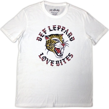 Def Leppard Love Bites Circle White L Риза (DEFLTS61MW03)