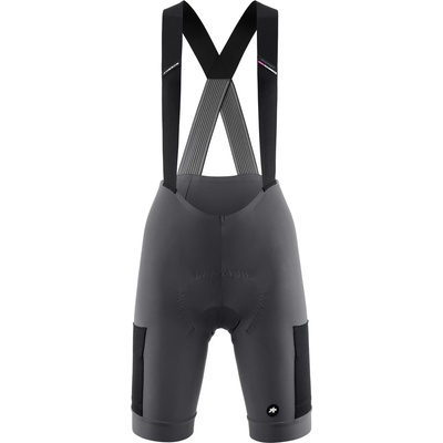 ASSOS Дамски клин за колоездене ASSOS Women's Tactica Bib Shorts T5 Cycling bottoms - Robust Grey - размер XL (155-2037-0215)