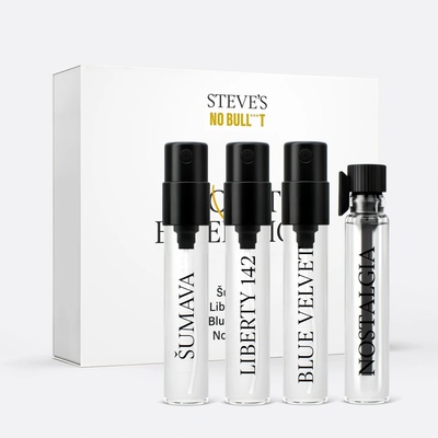 Steves No Bull***t parfém 2 ml + parfém 2 ml + parfém 2 ml + Nostalgia kolínska voda 2 ml