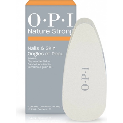 OPI File Disposable Grit Strips 80 20 ks