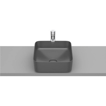 Roca Умивалник Inspira Square, 37 х 37cm, цвят Onyx (A327532640)