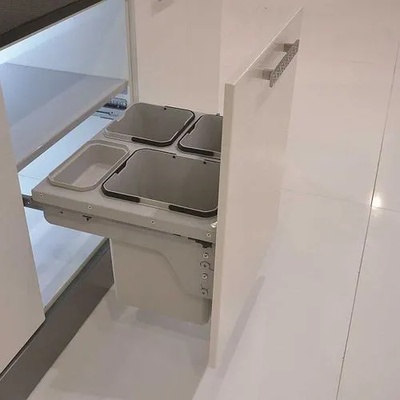 STARAX Кош за боклук за вграждане 2385, за врата 60 см, с плавно прибиране 41 л