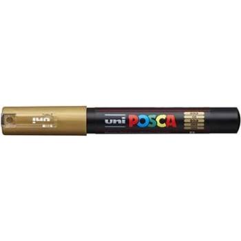 uni Декоративен маркер, 0, 7-1, 0 мм, UNI "Posca PC-1M", златен 285106000 (285106000)