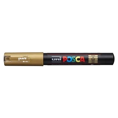 uni Декоративен маркер, 0, 7-1, 0 мм, UNI "Posca PC-1M", златен 285106000 (285106000)