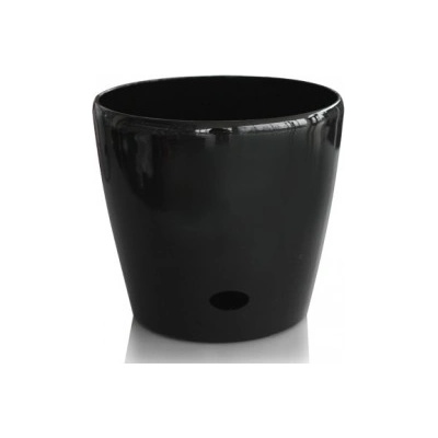 HORECANO Саксия кръгла 45 х 42см - Черна (019752)