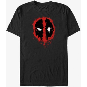 ZOOT. Fan Черна унисекс тениска Marvel Deadpool Splatter Icon ZOOT. Fan | Cheren | МЪЖЕ | L