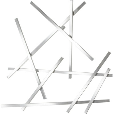 Spinder Design Matches 79 x 79 x 10 cm stříbrný