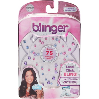ADC Blinger zdobení diamanty náplň náhradní set 75 kamínků Mix barev a tvarů