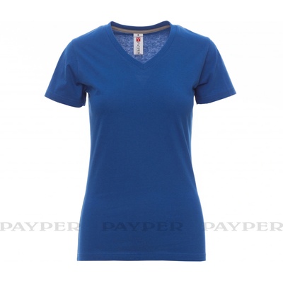 Payper V NECK LADY Tričko dámske Royal blue