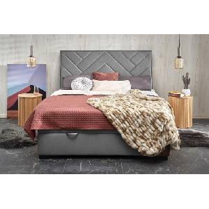 Halmar Легло спалня 160 CONTINENTAL 1 - сиво (CONTINENTAL-1/gray/BED//HAL)