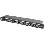 Lanberg patch panel 24 port 1U CAT (PPS5-1024-B)