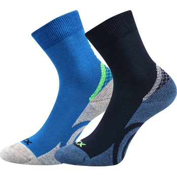 Voxx chlapčenské ponožky LOXÍK modrá sivá zelená