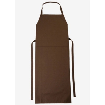 Workwear Verona Dlhá pracovná zástera s trakmi 01146-01 Toffee