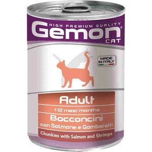 Gemon Adult salmon & shrimp 415 g