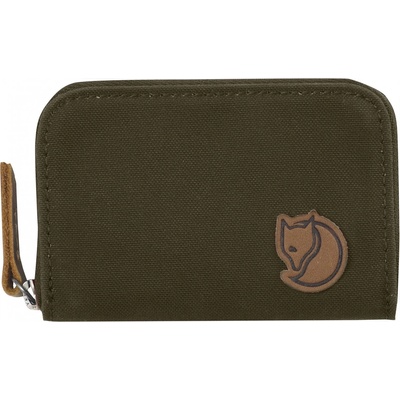 Fjällräven Портфейл Fjällräven Zip Card Holder Wallet - Dark Olive - размер One Size (502-0837-1111)